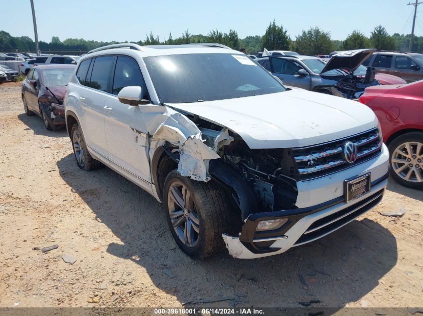 2019 VOLKSWAGEN ATLAS 3.6L V6 SE W/TECHNOLOGY R-LINE