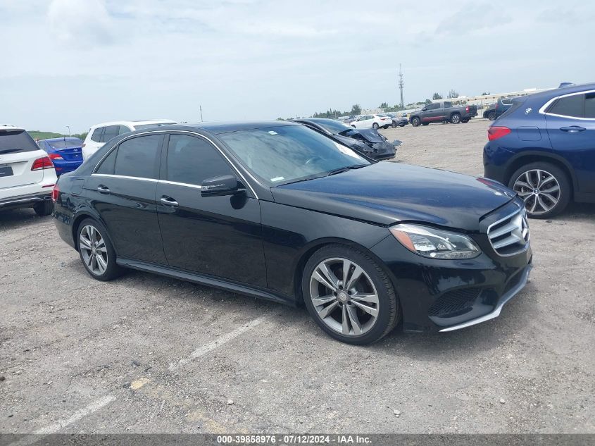 2016 MERCEDES-BENZ E 350