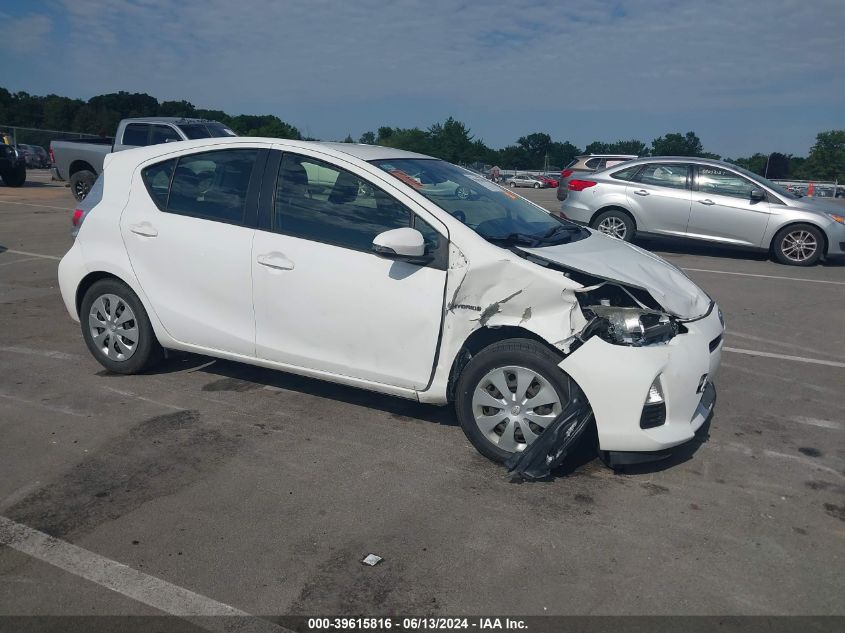 2012 TOYOTA PRIUS C TWO