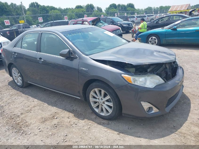 2012 TOYOTA CAMRY HYBRID XLE