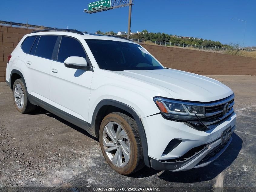 2021 VOLKSWAGEN ATLAS 3.6L V6 SE W/TECHNOLOGY