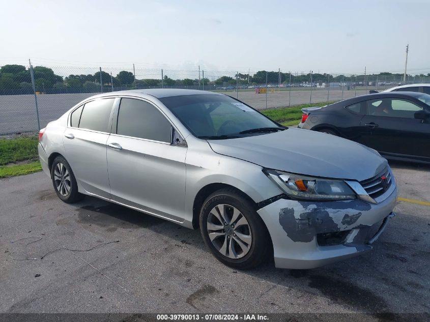 2014 HONDA ACCORD LX