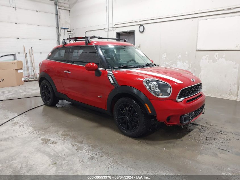 2014 MINI PACEMAN COOPER S