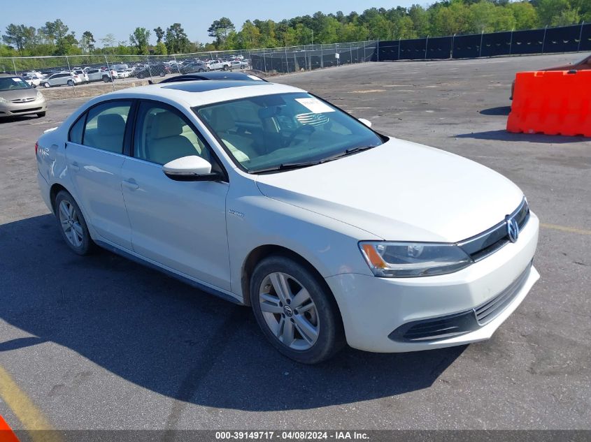 2014 VOLKSWAGEN JETTA HYBRID SEL