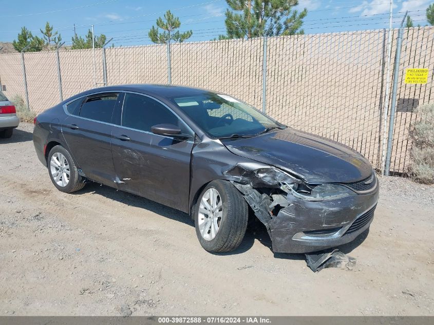 2015 CHRYSLER 200 LIMITED