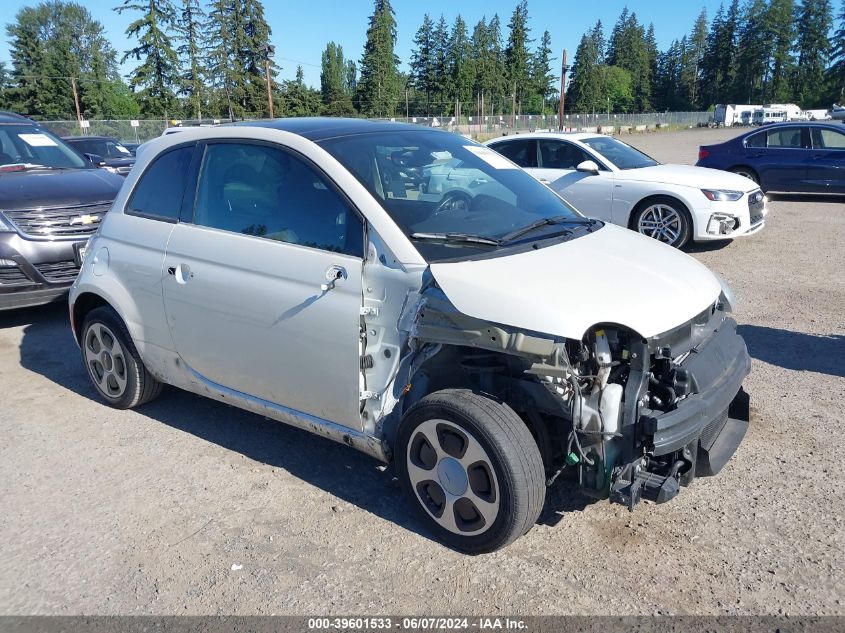 2016 FIAT 500E BATTERY ELECTRIC