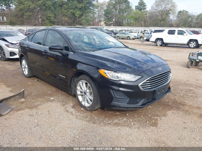 2019 FORD FUSION HYBRID SE