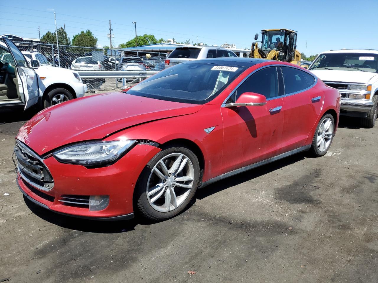 2015 TESLA MODEL S 85D