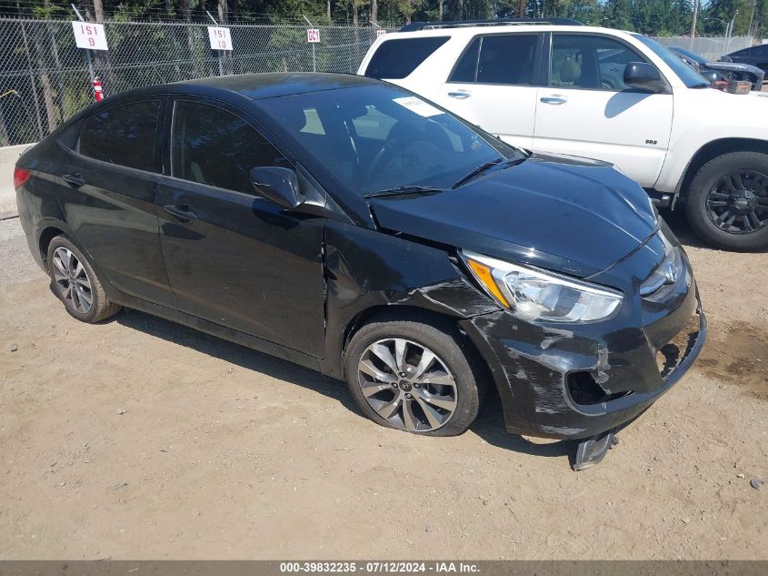 2017 HYUNDAI ACCENT VALUE EDITION