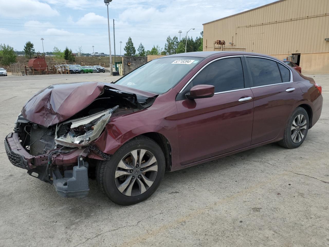 2013 HONDA ACCORD LX