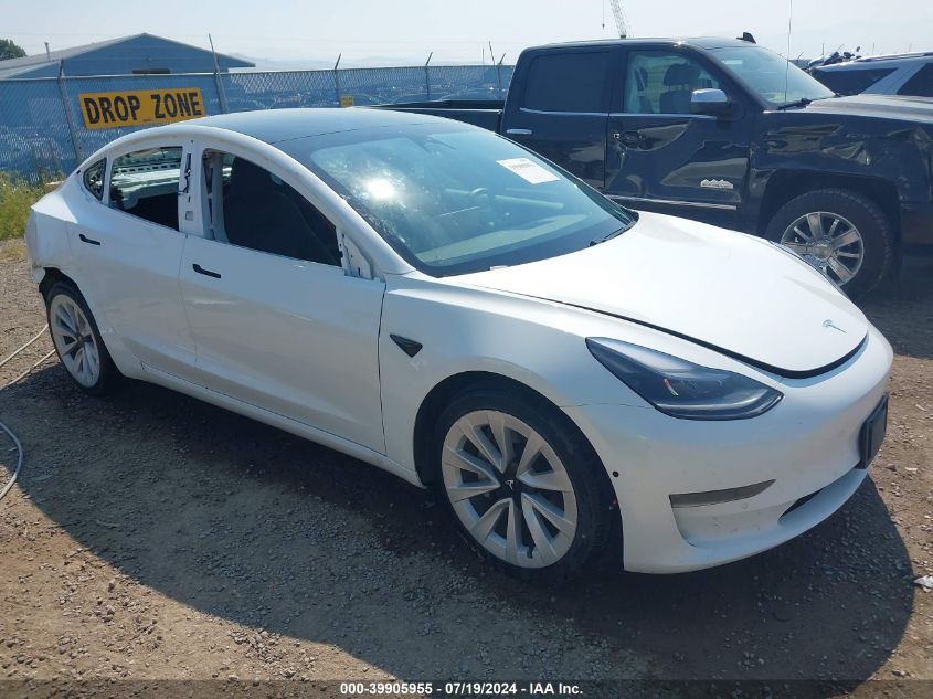 2021 TESLA MODEL 3 STANDARD RANGE PLUS REAR-WHEEL DRIVE