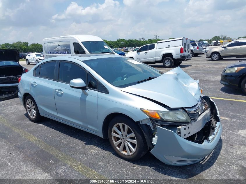 2012 HONDA CIVIC EX