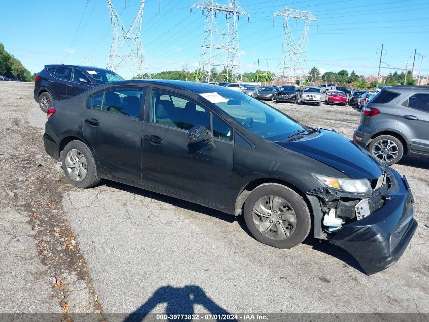 2015 HONDA CIVIC LX