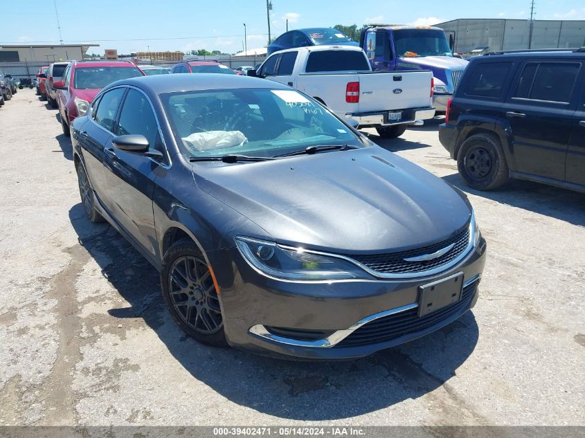 2016 CHRYSLER 200 LIMITED