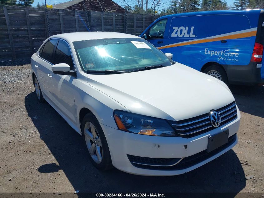 2013 VOLKSWAGEN PASSAT 2.5L SE