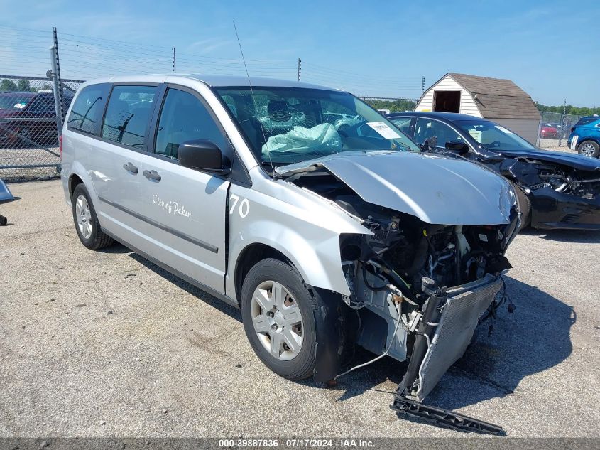 2012 DODGE GRAND CARAVAN SE