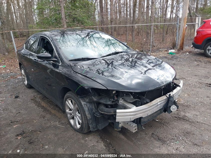 2016 CHRYSLER 200 LIMITED PLATINUM