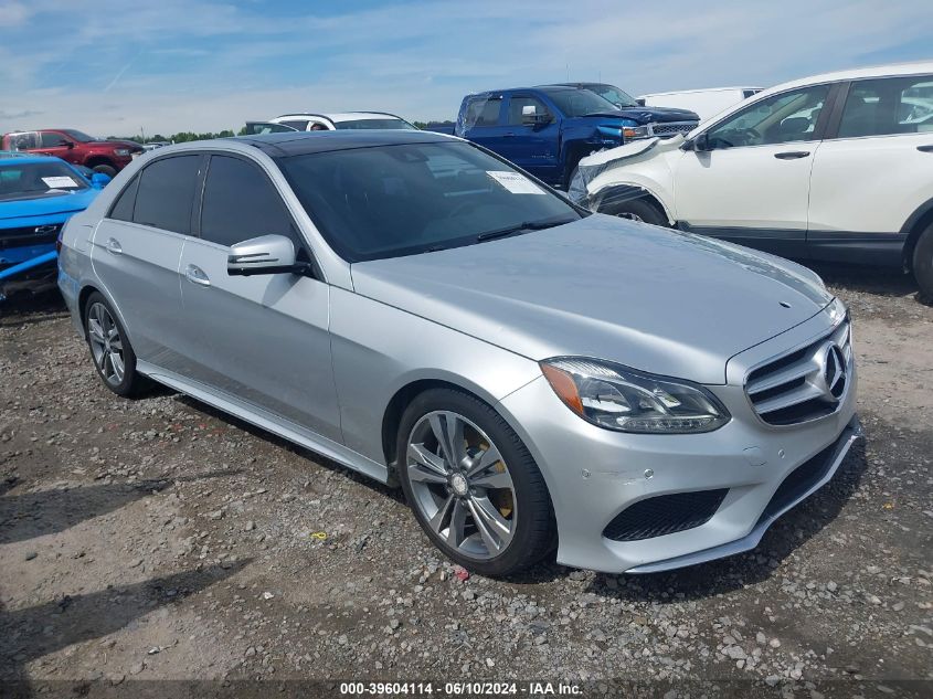 2015 MERCEDES-BENZ E 350