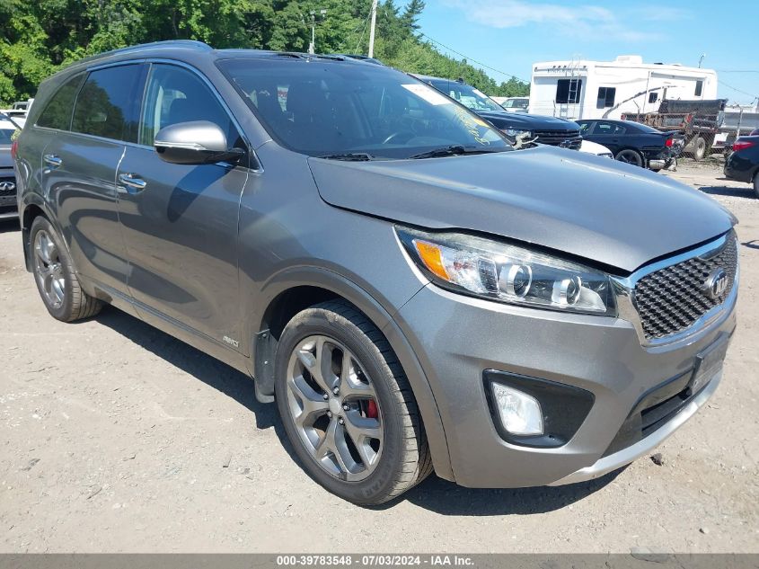 2017 KIA SORENTO 3.3L SX