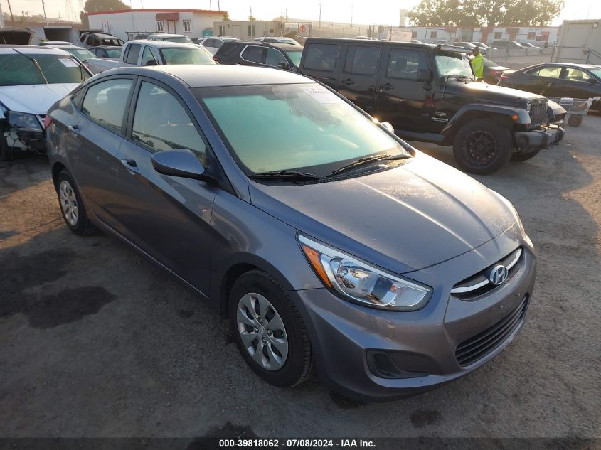 2016 HYUNDAI ACCENT SE