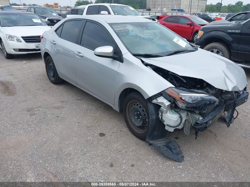 2018 TOYOTA COROLLA LE