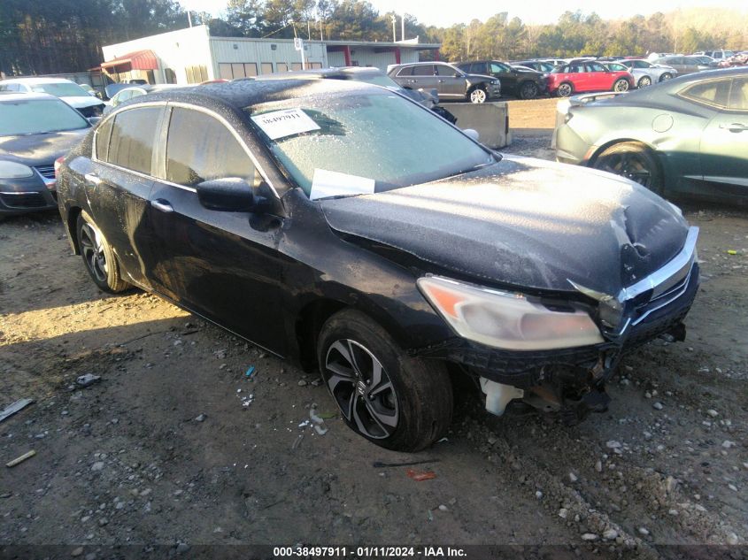 2016 HONDA ACCORD LX