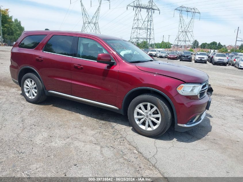 2020 DODGE DURANGO SXT AWD