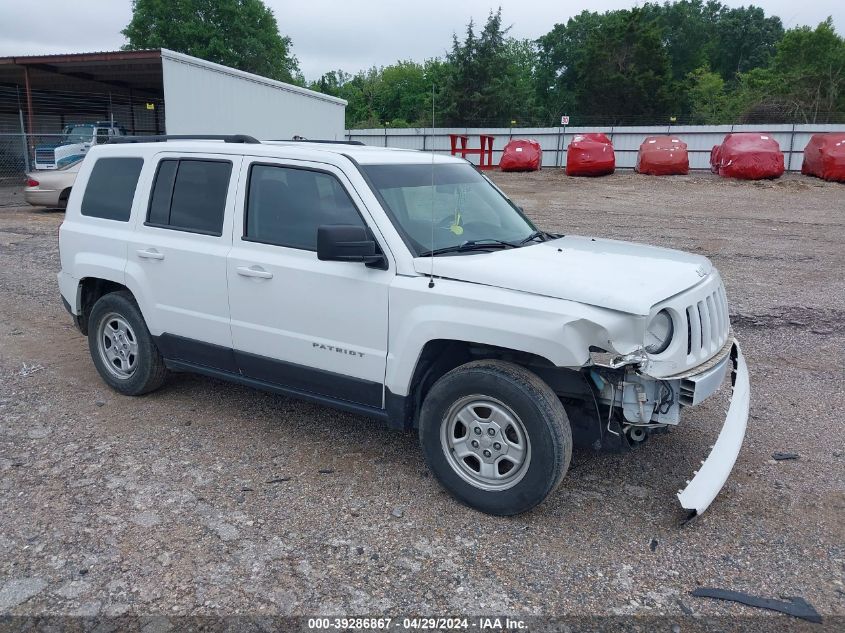 2016 JEEP PATRIOT SPORT