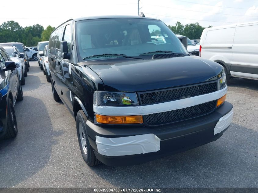 2024 CHEVROLET EXPRESS PASSENGER RWD 3500 EXTENDED WHEELBASE LS