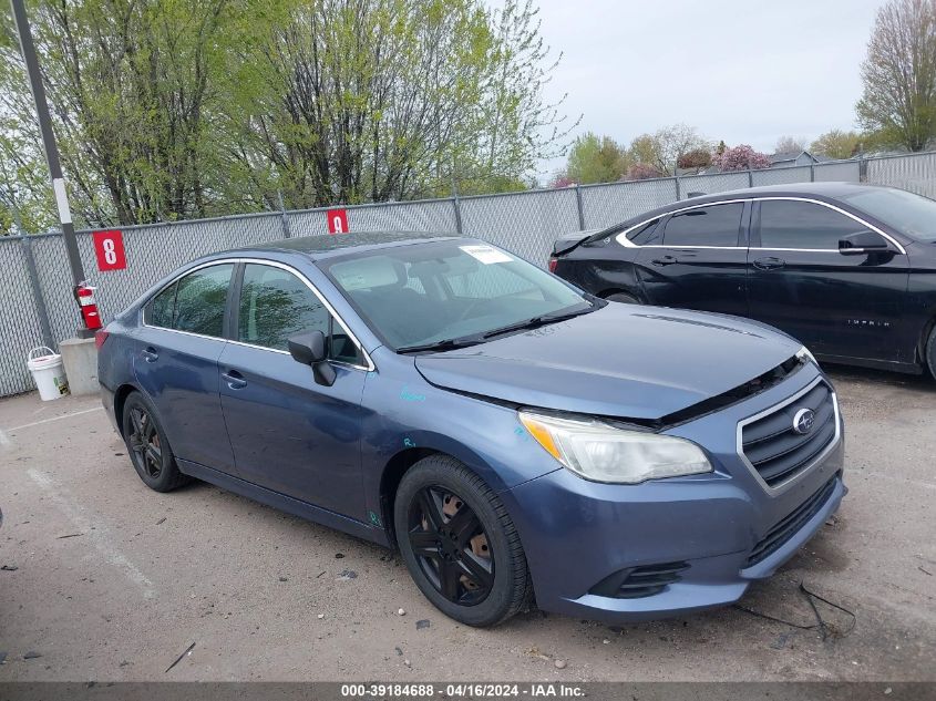 2016 SUBARU LEGACY 2.5I