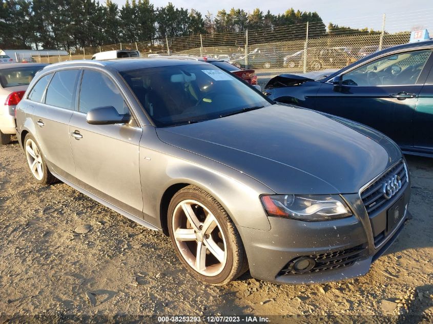 2012 AUDI A4 2.0T PREMIUM