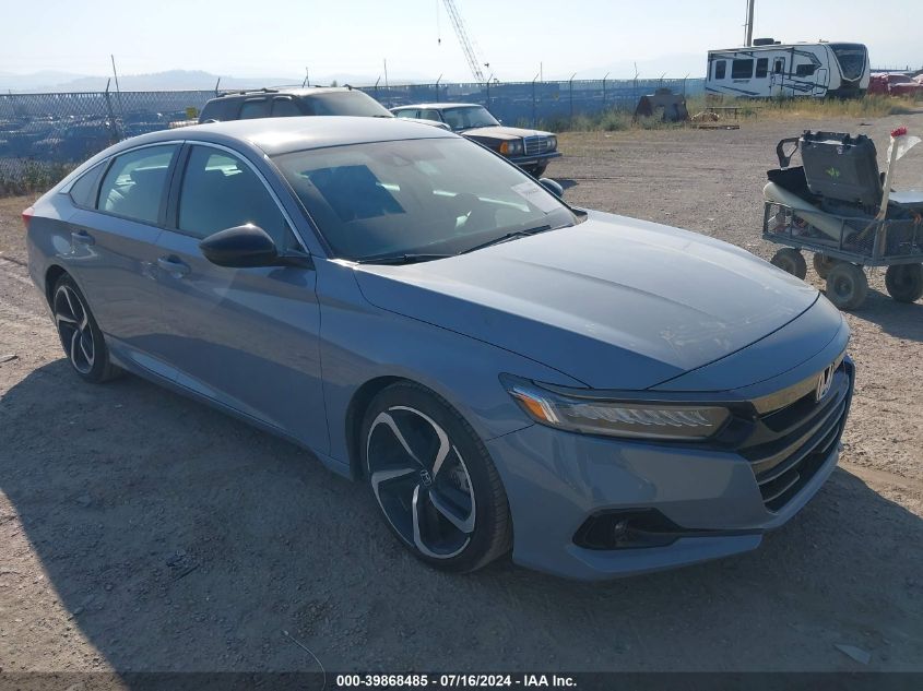 2021 HONDA ACCORD SPORT