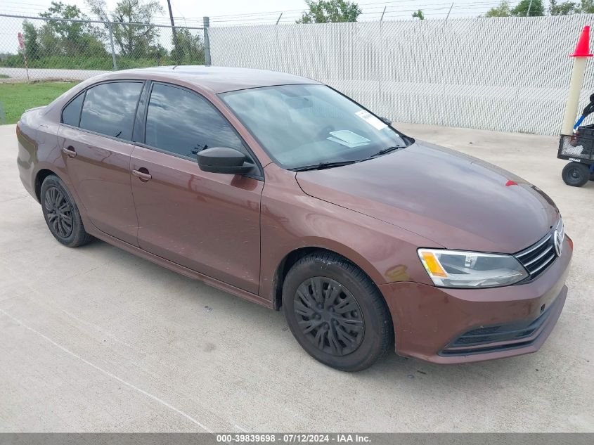 2016 VOLKSWAGEN JETTA 1.4T S