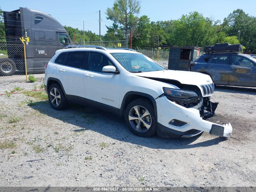 2019 JEEP CHEROKEE LIMITED 4X4