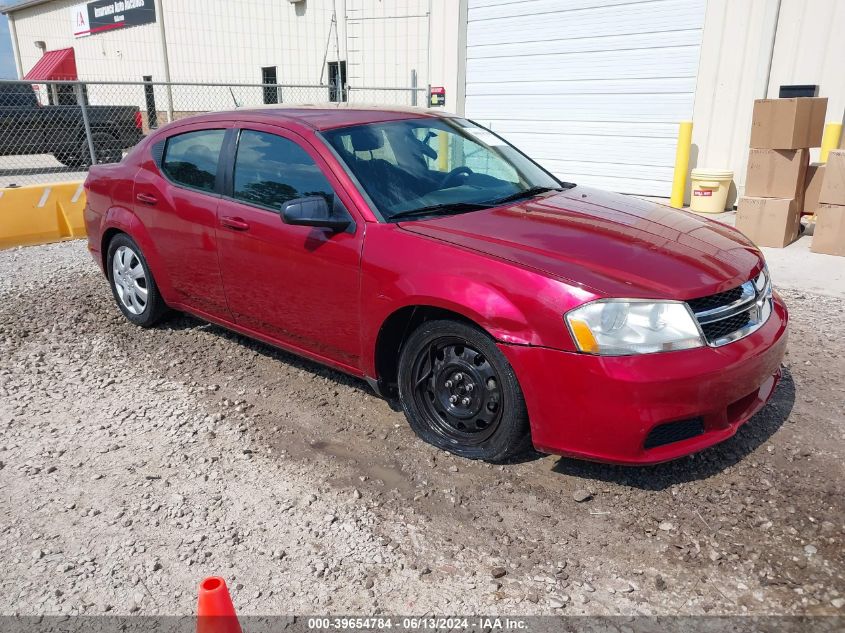 2014 DODGE AVENGER SE