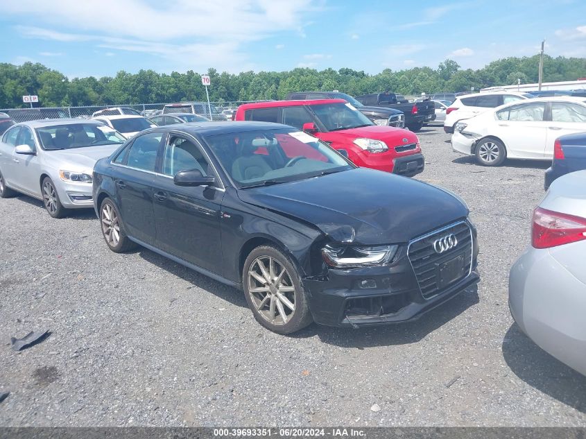 2015 AUDI A4 2.0T PREMIUM