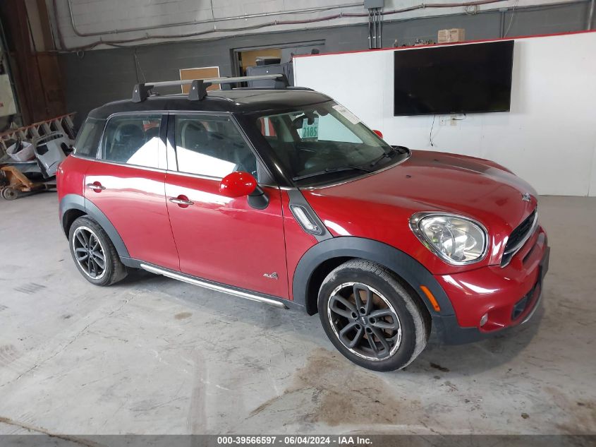 2016 MINI COUNTRYMAN COOPER S