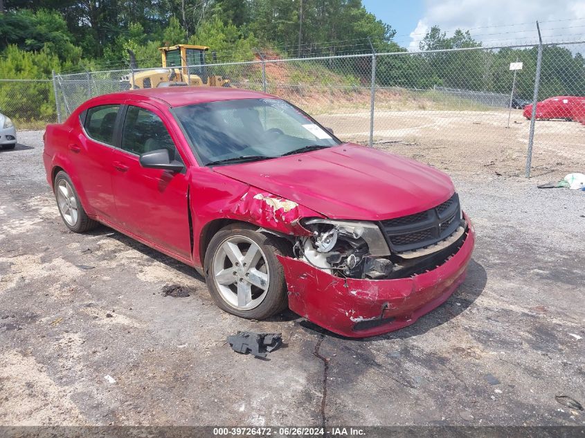 2013 DODGE AVENGER SE