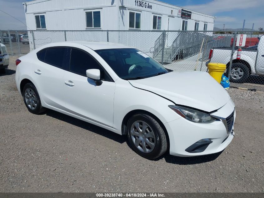 2016 MAZDA MAZDA3 I SPORT