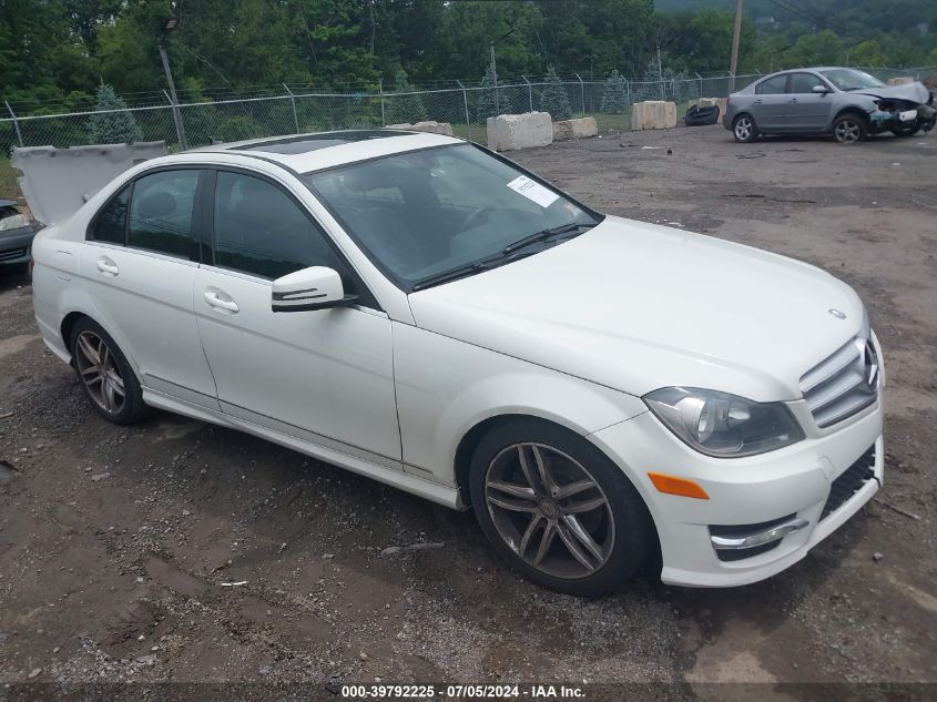 2012 MERCEDES-BENZ C 300 LUXURY 4MATIC/SPORT 4MATIC