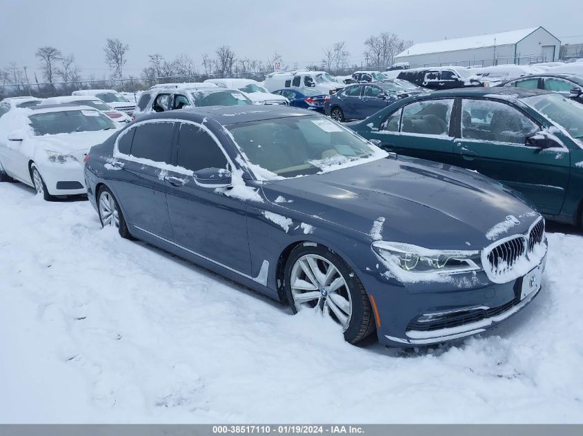 2016 BMW 750I XDRIVE