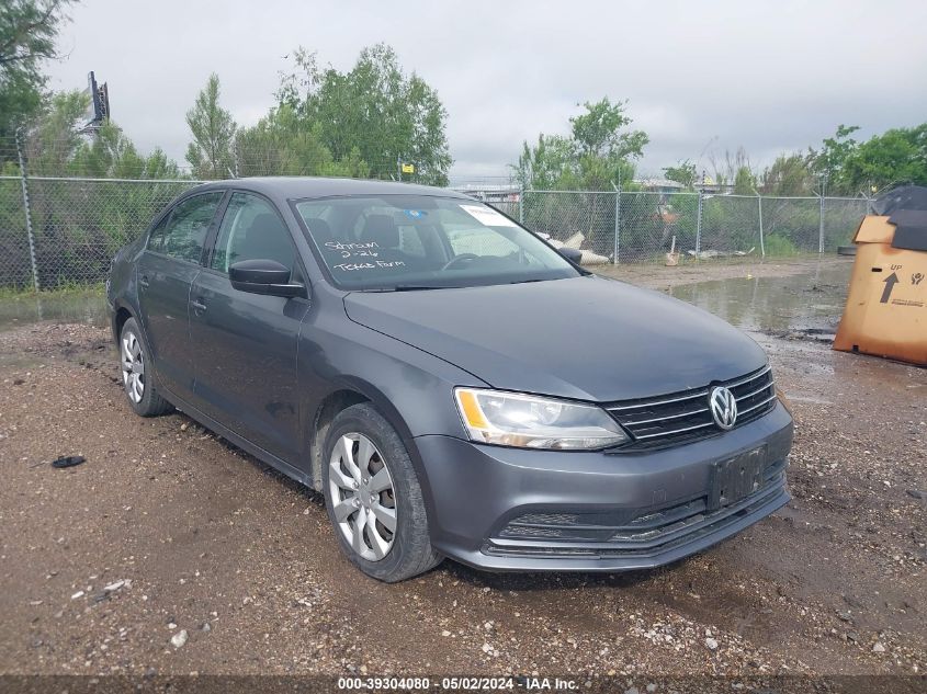 2015 VOLKSWAGEN JETTA 2.0L TDI S