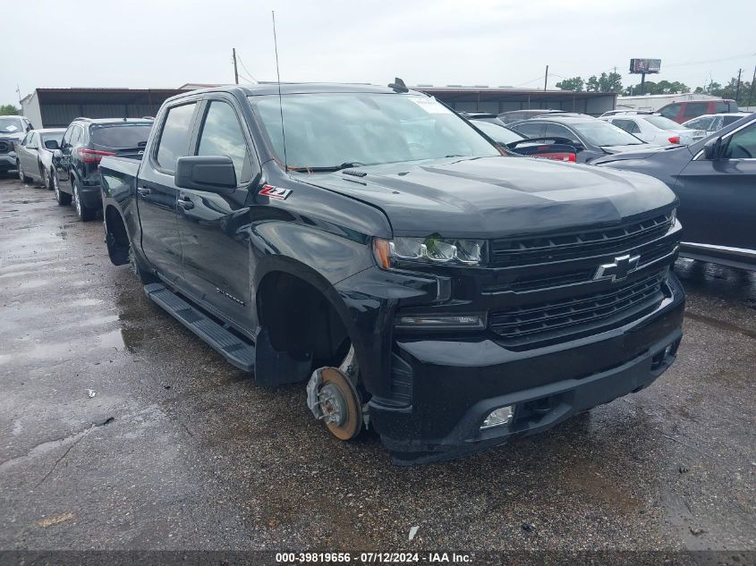 2021 CHEVROLET SILVERADO 1500 4WD  SHORT BED RST/4WD  STANDARD BED RST