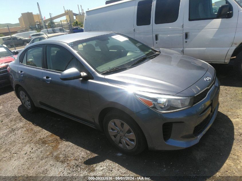 2020 KIA RIO S