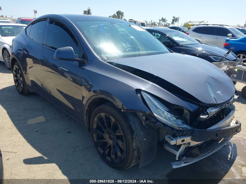 2021 TESLA MODEL Y LONG RANGE DUAL MOTOR ALL-WHEEL DRIVE