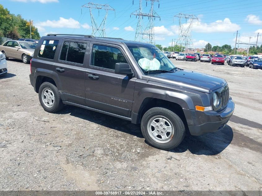 2016 JEEP PATRIOT SPORT