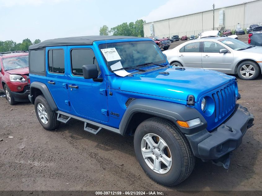 2022 JEEP WRANGLER UNLIMITED SPORT S 4X4