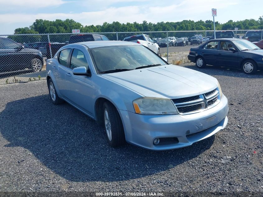 2013 DODGE AVENGER SXT