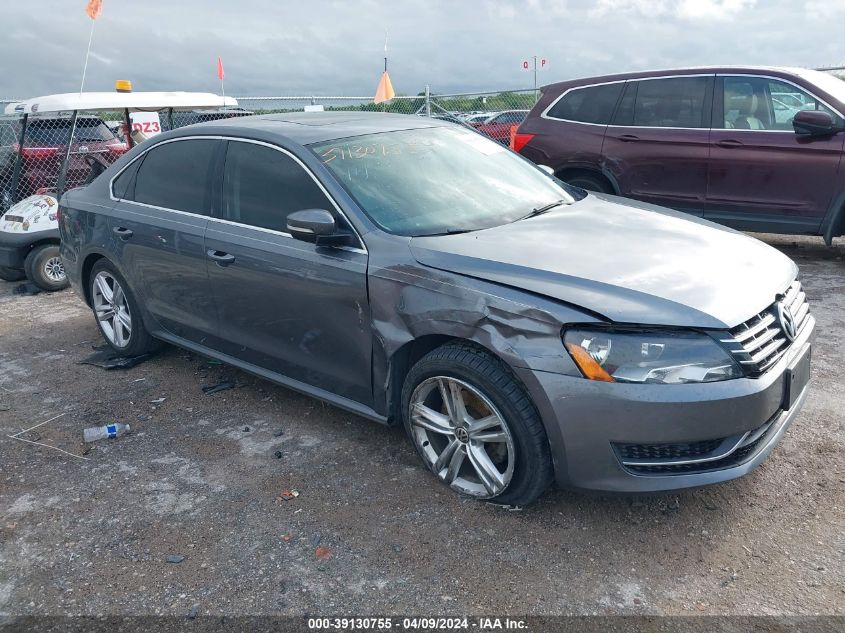 2014 VOLKSWAGEN PASSAT 2.0L TDI SE