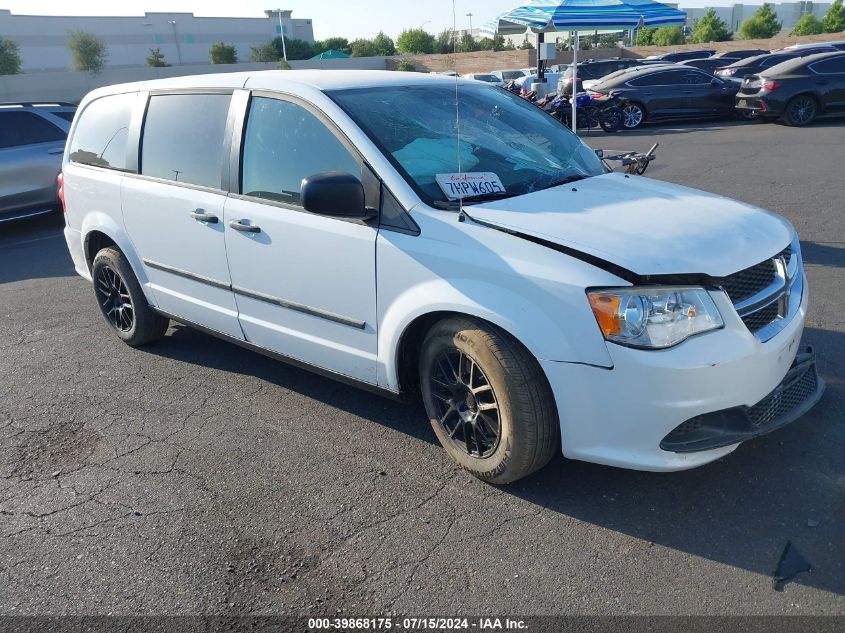 2015 DODGE GRAND CARAVAN AMERICAN VALUE PKG